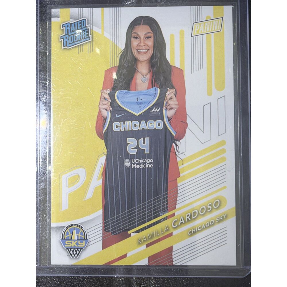 2024 Panini The National Kamilla Cardoso Rated Rookie RC #RR3 Chicago Sky